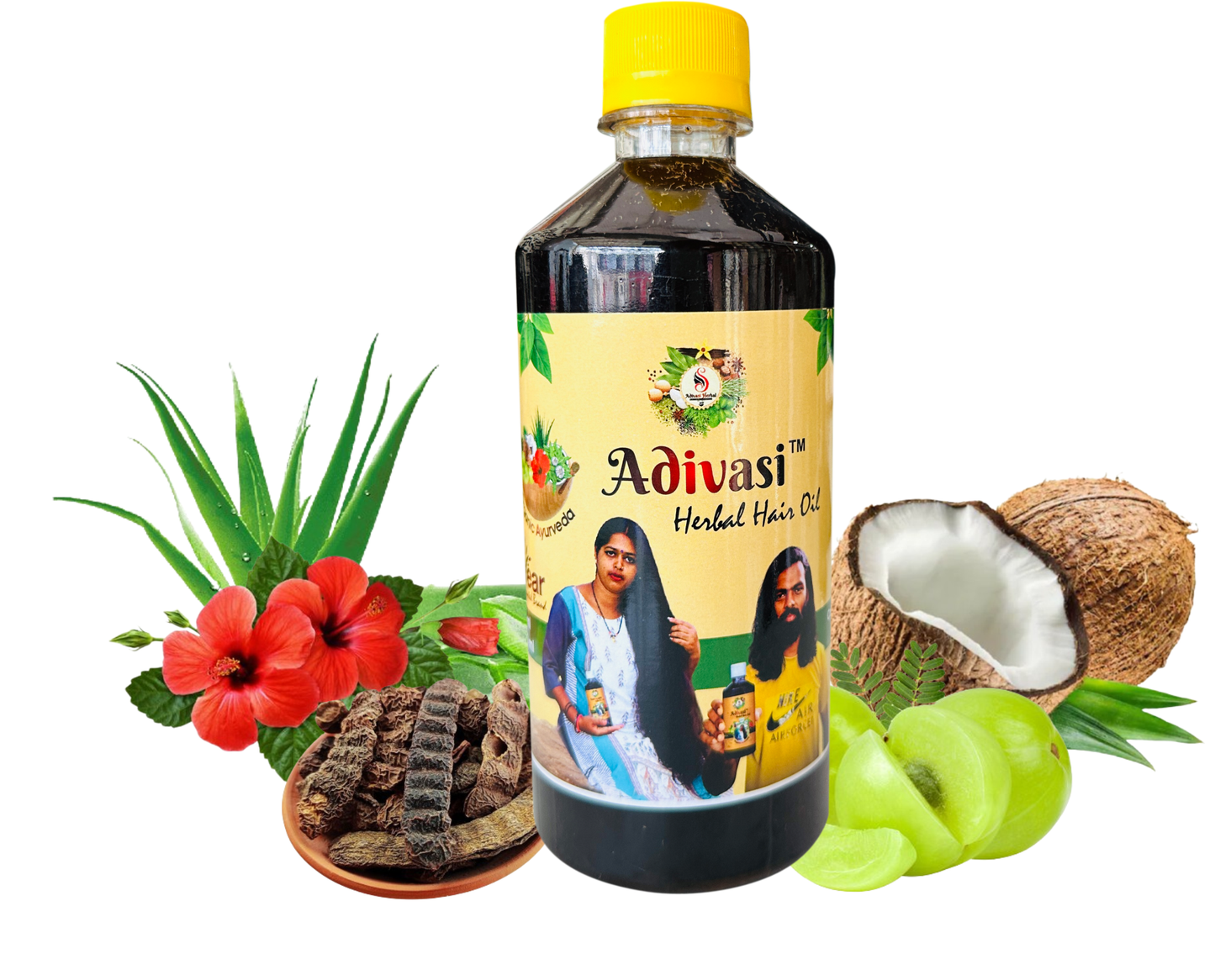 Original  Adivasi Herbal Hair OiL
